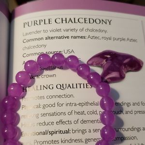 Chalcedony bracelet